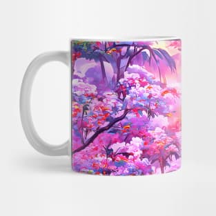 Exotic Tropical Trees Sakura Paradise Mug